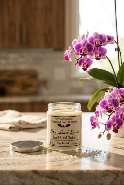 Sea Salt and Orchid
