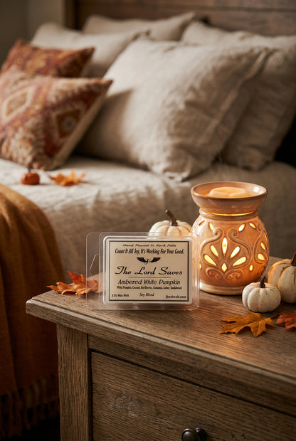 Ambered White Pumpkin