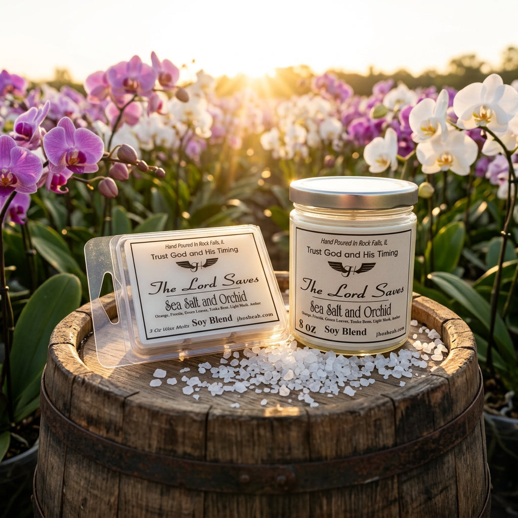 Sea Salt and Orchid