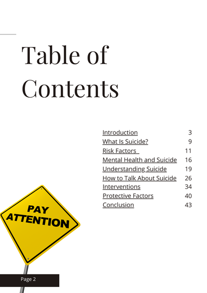 Stay - Suicide Prevention Book (Paperback)